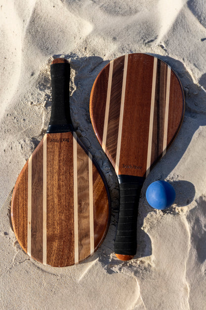 Premium Wooden Beach Paddle Racket